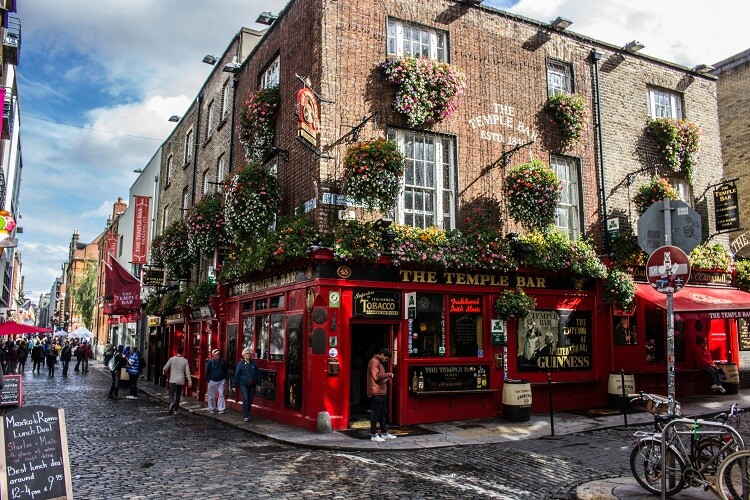 Die Temple Bar in Dublin