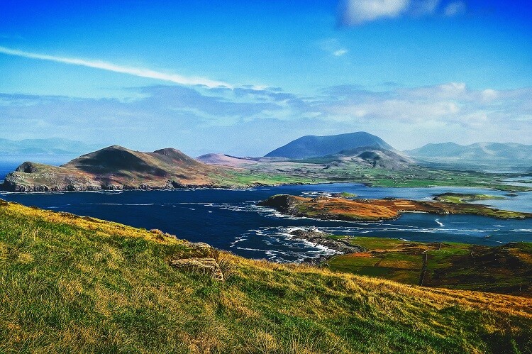 Blick vom Wild Atlantic Way in Irland