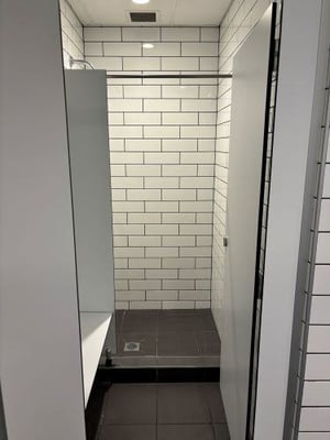 Dusche im Studierendenwohnheim der University of Sydney